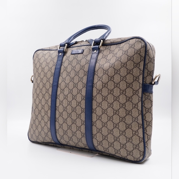 BX40 💕 GUCCI GG Plus Monogram Briefcase - Picture 3 of 14